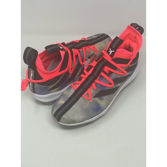 Adidas Daniel Patrick Tie Dye Afterburner Baseball Cleats H03813 Mens Size 10.5 - Picture 4 of 12